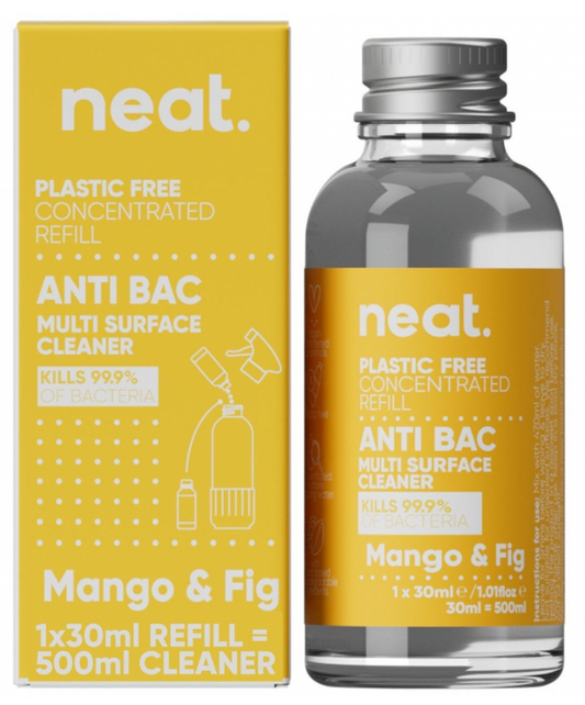 Neat Antibacterial Multi-Surface Cleaner - Plastic Free Refill (Mango & Fig)